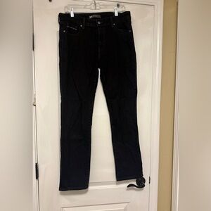 Black Straight-Leg Levi’s Jeans